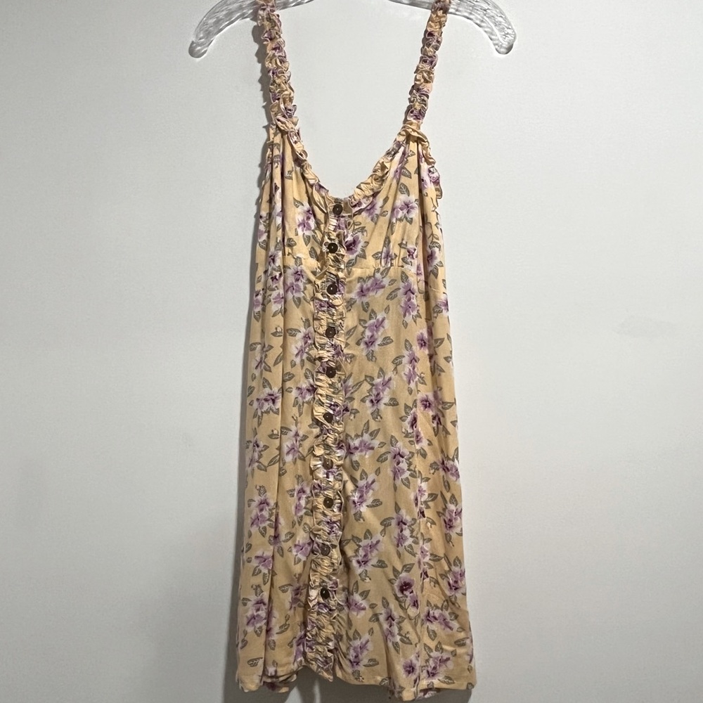 Tiare Hawaii Smocked Floral Mini Dress
